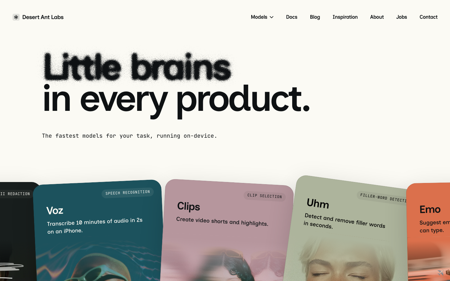 The Desert Ant Labs homepage