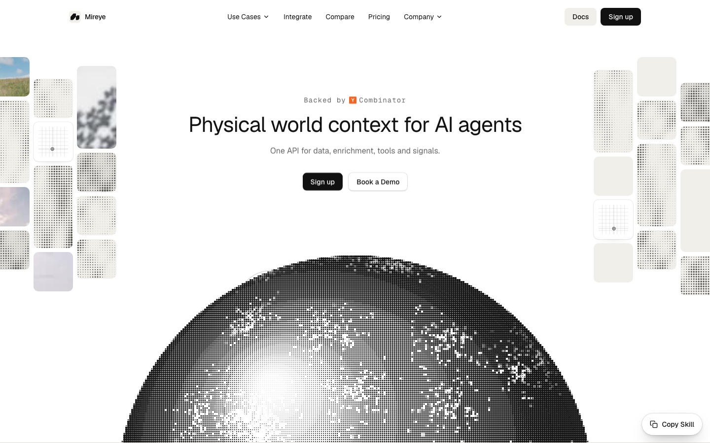 The Mireye homepage