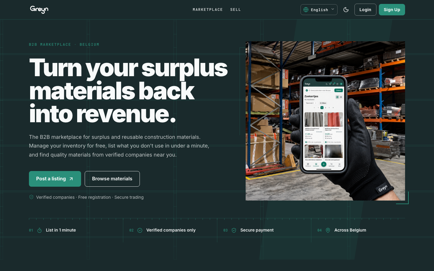 The Greyn homepage